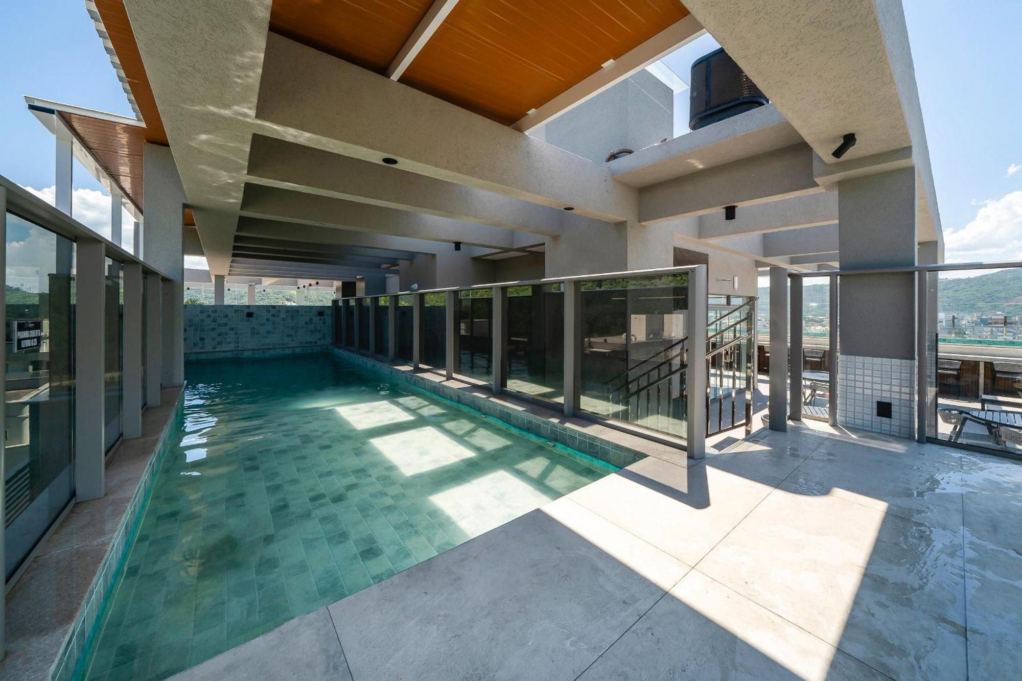 Elegance Apartamentos 1 Quarto Para 4 Pessoas Em Bombinhas Exterior foto