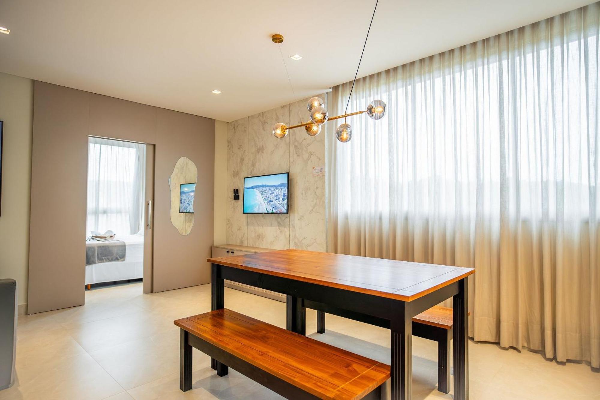 Elegance Apartamentos 1 Quarto Para 4 Pessoas Em Bombinhas Exterior foto